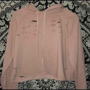 rue 21 crop hoodie
